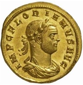 Florianus Roman Emperor reigned 270 CE Photo by Tatryn77